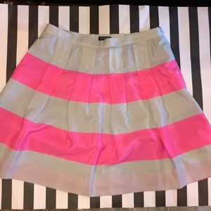 J. Crew Striped Mini Skirt Size 0